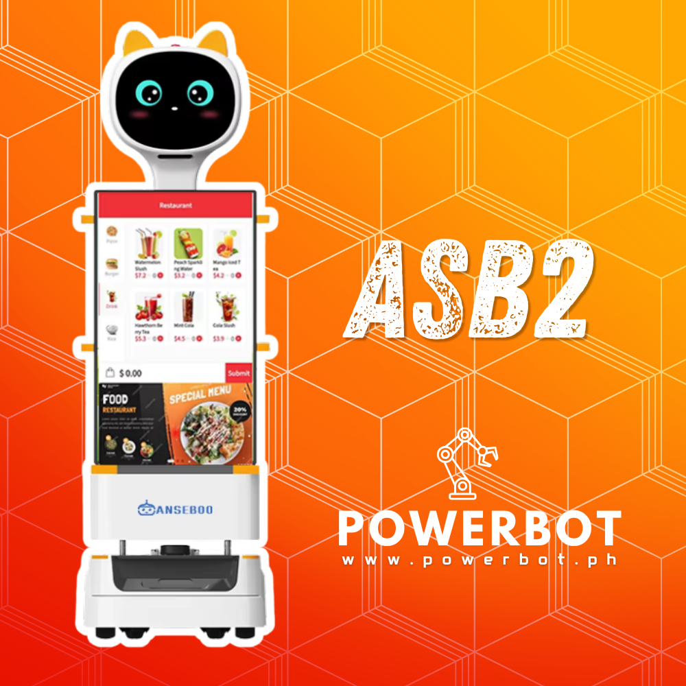 FD08 | Autonomous Restaurant Waiter Robot with Advertising Screen and Multi-Tray Delivery