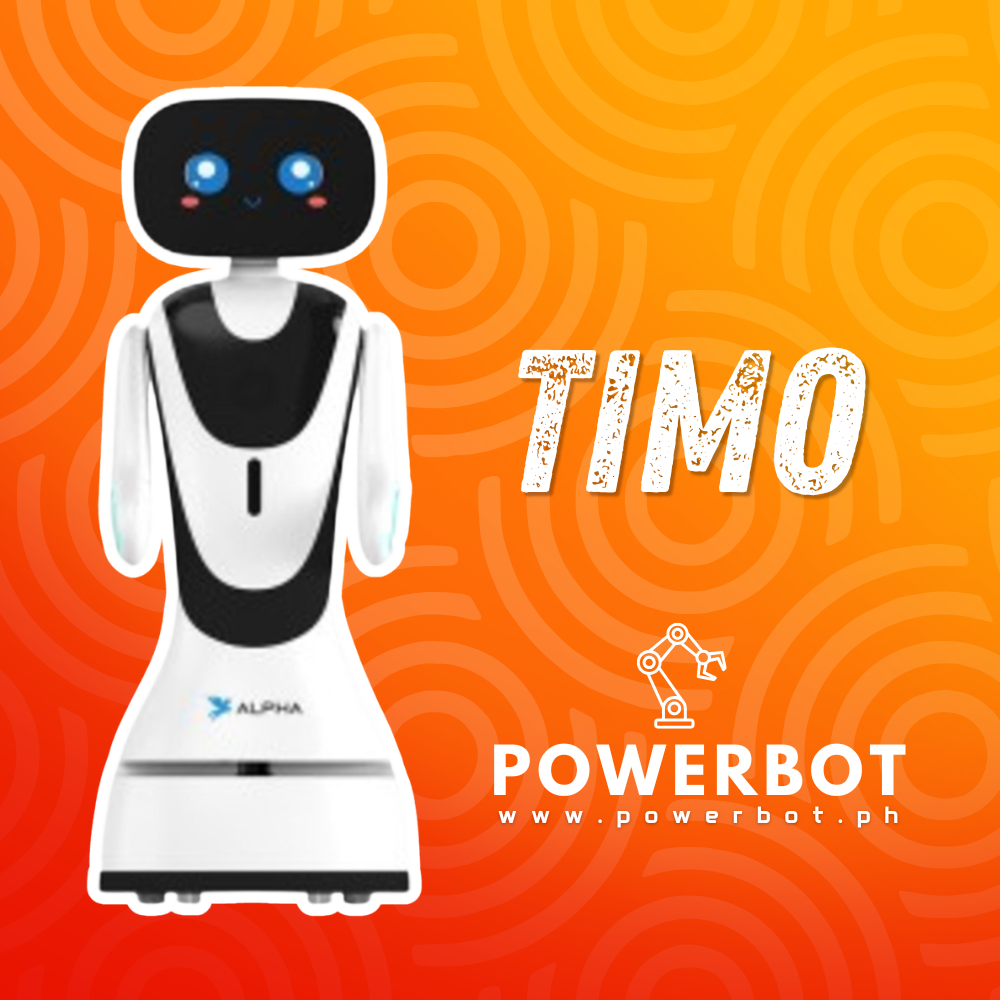 TIMO | All-Round Reception Robot for Customer Guidance, Inquiry, Advertising, and Front Desk Support