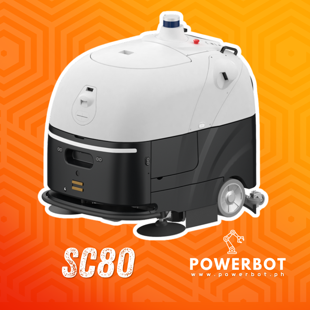 SC80 | Heavy-Duty Autonomous Floor Scrubber for Medium and Large Indoor/Outdoor Spaces