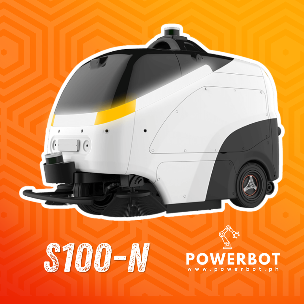 S100-N | Heavy-Duty Outdoor Cleaning Robot for Large Outdoor Areas, Industrial Sites, Commercial Complexes, and Transportation Spaces