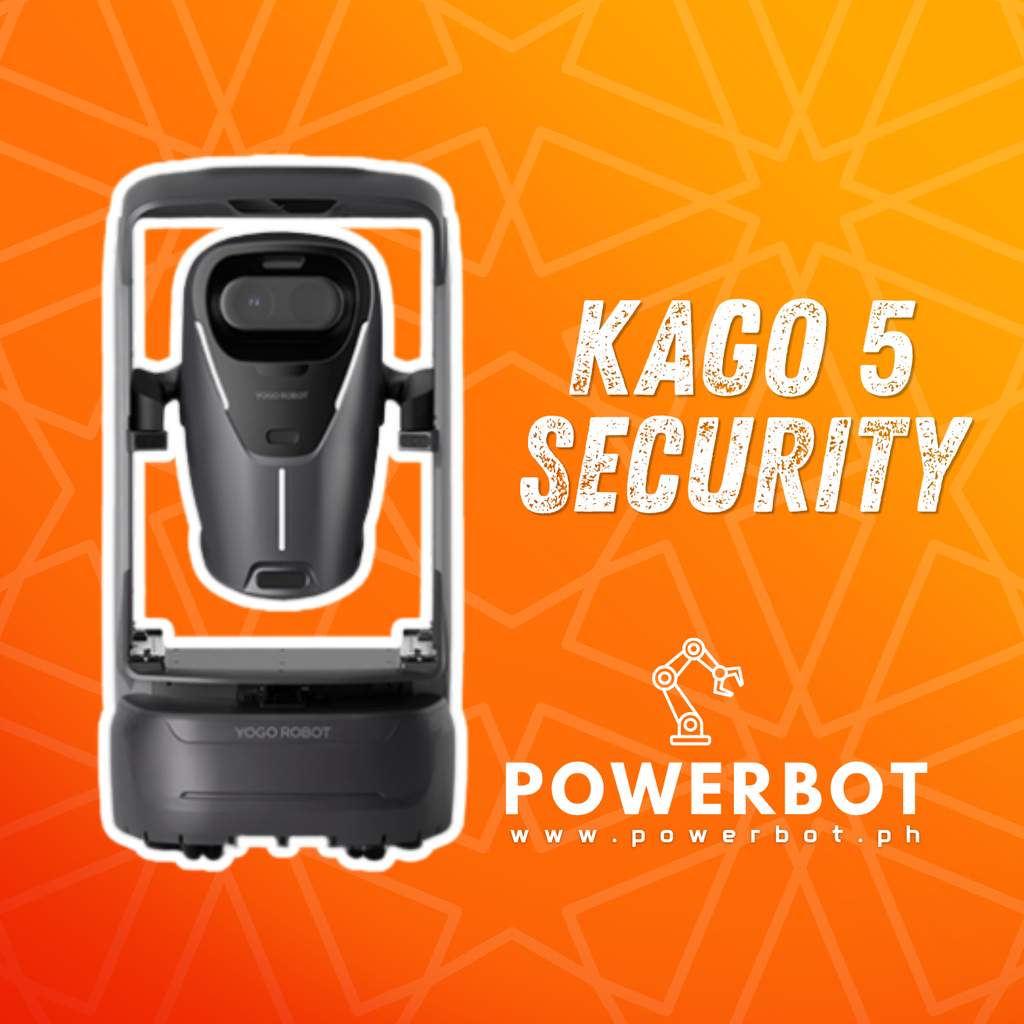 Kago 5 Security Module | Autonomous Security and Patrol Robot for Building Safety, Remote Monitoring, and Hazard Detection