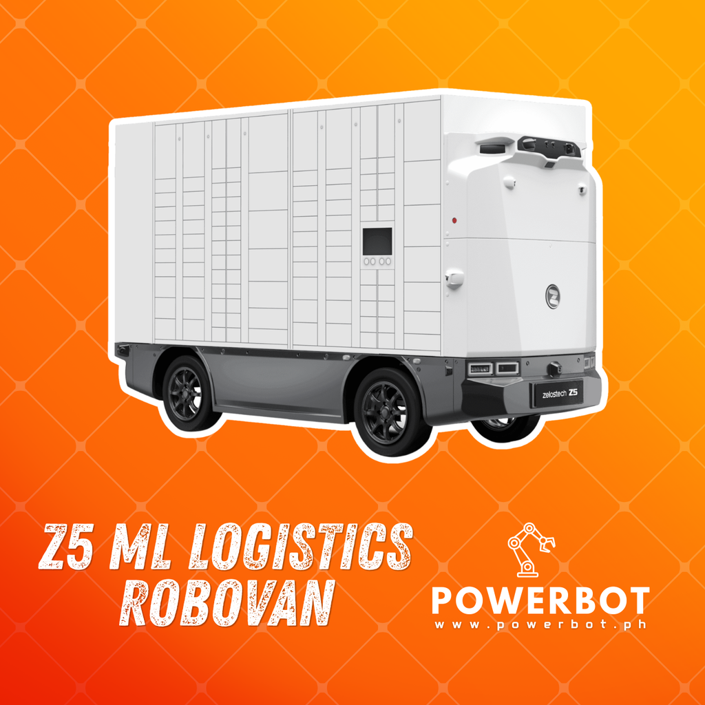 Z5 Multi-Locker RoboVan | Autonomous Multi-Compartment RoboVan for Parcel Delivery, E-Commerce Logistics, and Contactless Distribution