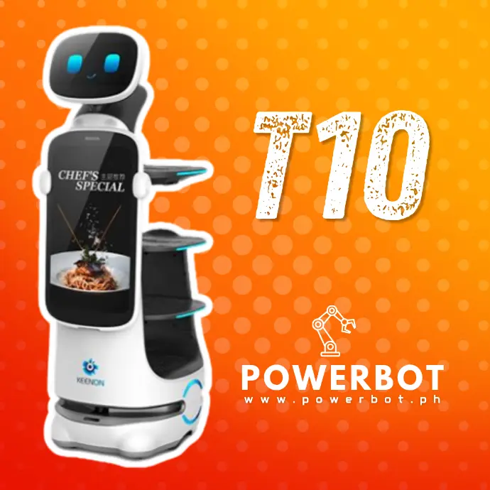 KEENON DINERBOT T10 | Interactive Food Delivery Robot for Restaurants