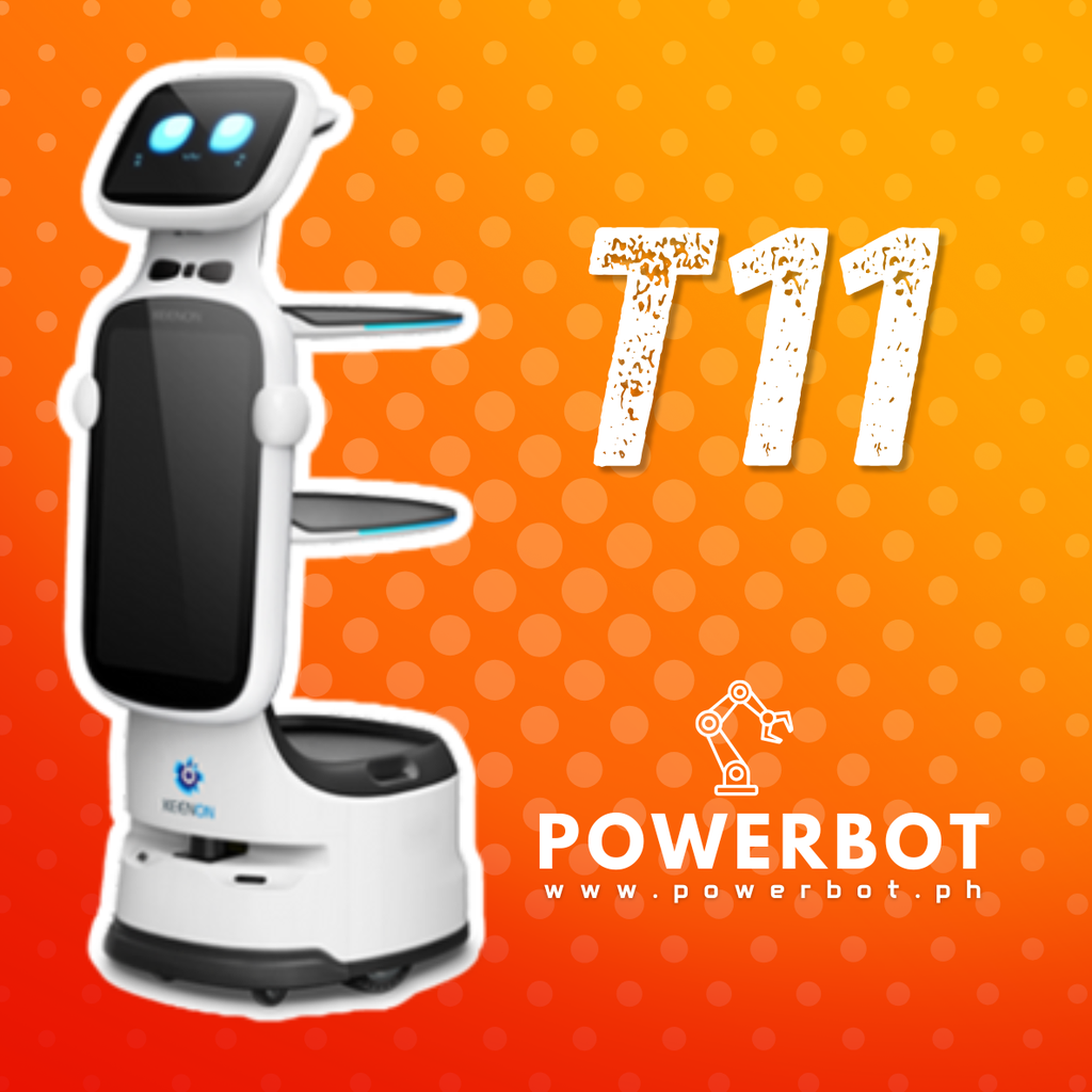 DINERBOT T11 — Marketing Expert in Narrow-Aisle Delivery by KEENON Robotics