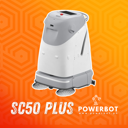 SC50 PLUS | Heavy Duty Autonomous Floor Scrubber for Small and Medium Indoor Cleaning Areas