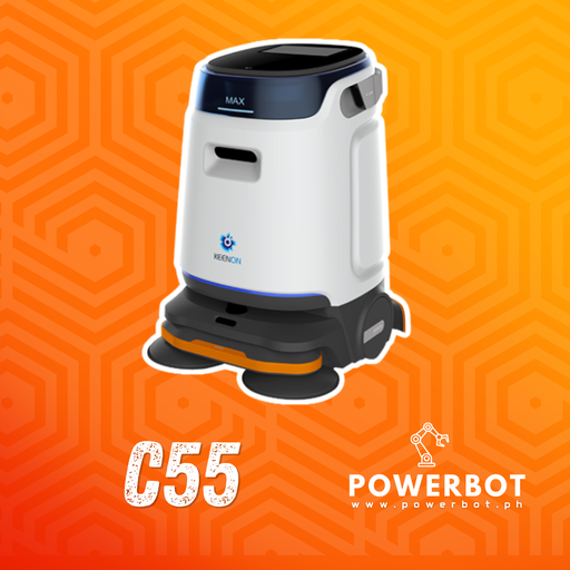 C55 | Heavy Duty Professional Sweeping and Scrubbing Robot for Medium to Large Commercial Spaces